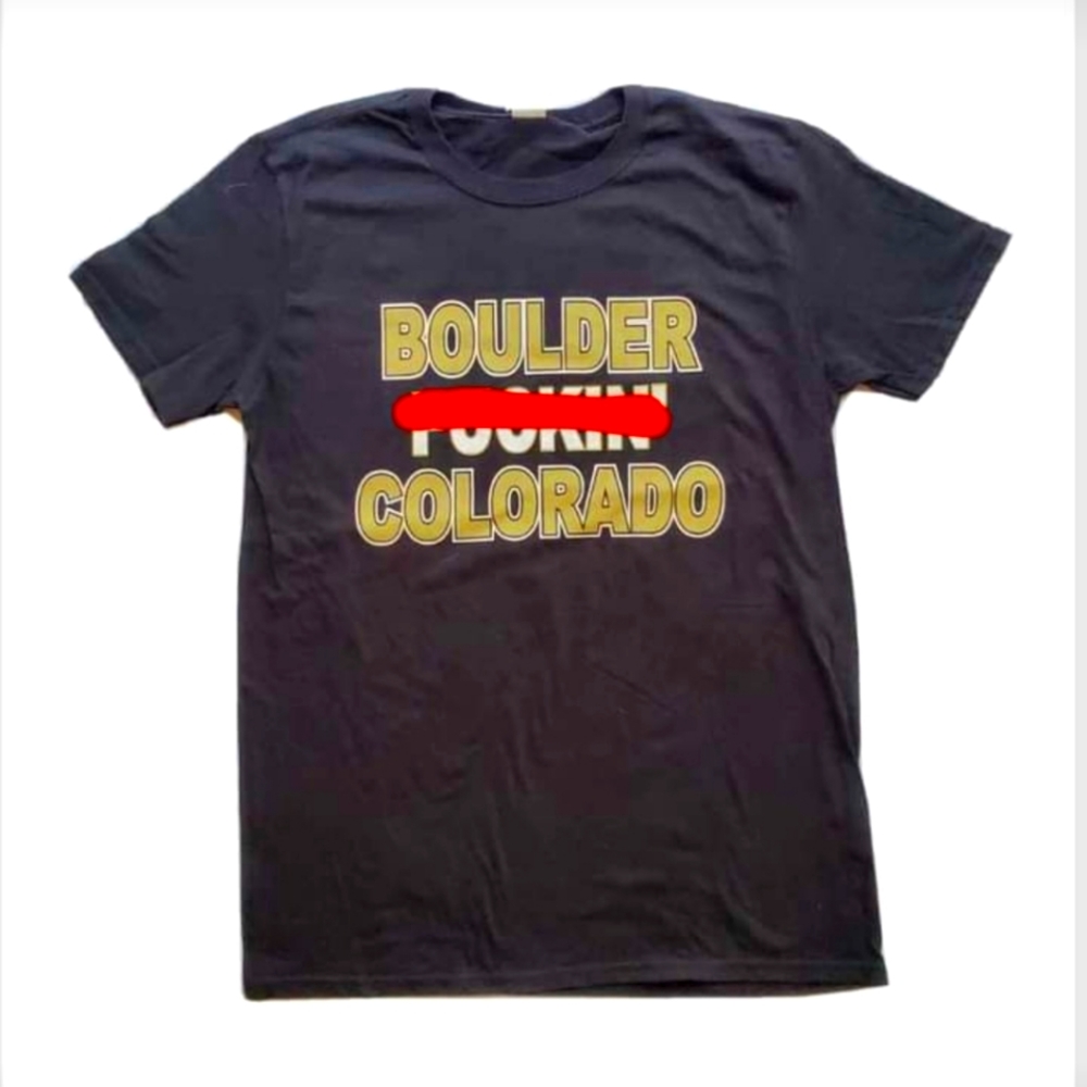 CU Buffs fan T shirt Brand New Colorado Buffaloes